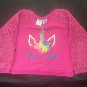 Toddler Girl Unicorn Sweater 3T